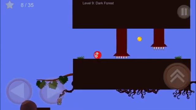 КРАСНЫЙ ШАР 1. 7-10 УРОВНИ. Мультик ИГРА New Red Ball