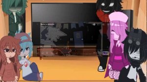 реакция персонажей из фнф на школу мисс циркуль