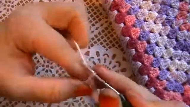 Бабушкин квадрат крючком. смотреть онлайн