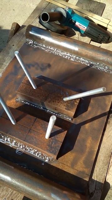 Самодельная виброплита. Часть1 смотреть онлайн