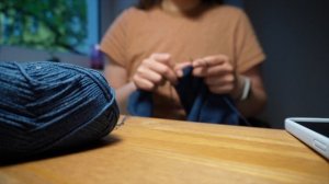 Вязаная майка из Cotton Bambulino по дизайну Caidree "Home Camisole"