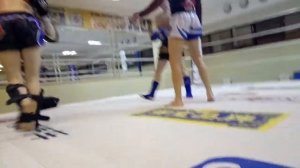 ММА девочка против мальчика