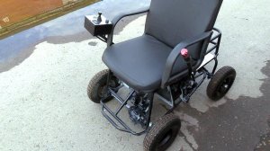 Кресло на колесах для улицы и огорода! ( ФИНАЛ )