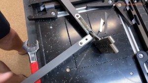 Кондуктор фиксации алюминиевого профиля, для врезки м