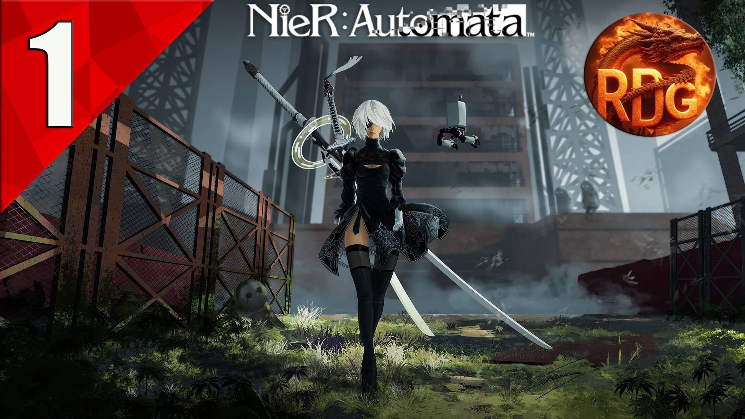Nier Automata Прохождение #1 смотреть онлайн