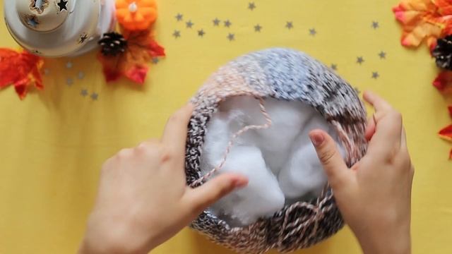 DIY ВЯЗАНАЯ ТЫКВА СВОИМИ РУКАМИ🎃