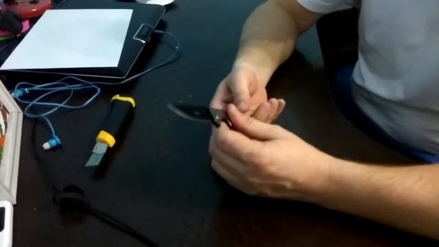 посылка с алиэкспресс. маленький складной нож. смотреть онлайн