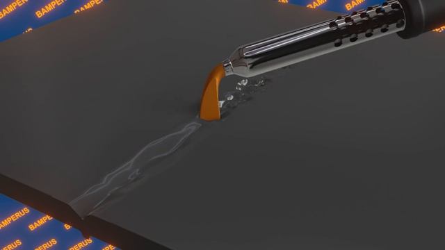 Сварка пластика BAMPERUS. Анимация №1