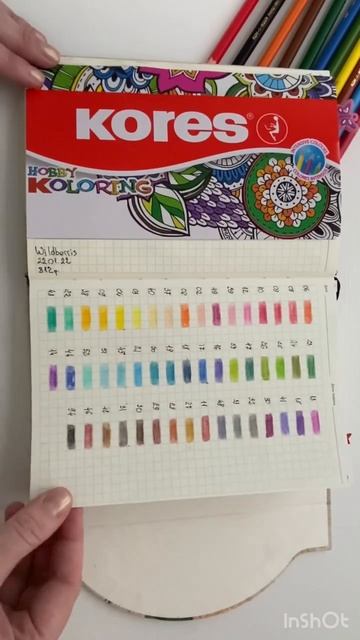 Обзор моего блокнота с выкрасками Коллекция Art материалов #shorts #раскраска #coloringbook #блокно