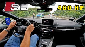AUDI S5 НЕЛЕГАЛЬНАЯ но БЫСТРАЯ на АВТОБАНЕ AutoTopNL