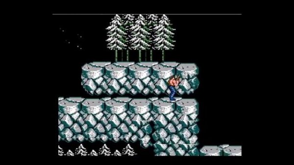 Contra level 5 Sega Master System .mp4