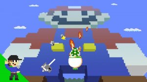 Повышение уровня: Боузер против КОЛОССАЛА МАРИО