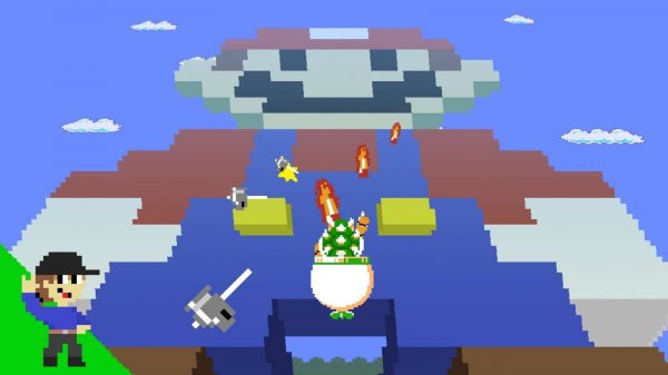 Повышение уровня: Боузер против КОЛОССАЛА МАРИО