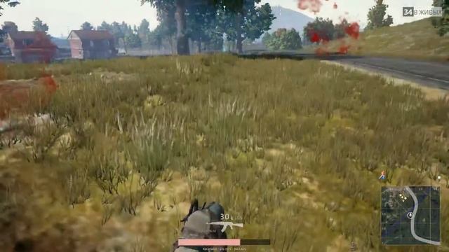 Учусь играть в PUBG ТОП-1 (пикник на обочине)