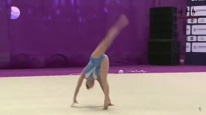 Ульяна Травкина Мяч GYMNASTIKA SOLO CUP 2024 #художественнаягимн