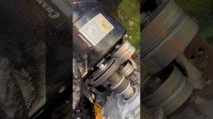 Замена троса привода шнека снегоуборщик Champion st656