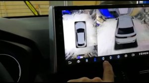 TOYOTA RAV4. Круговой обзор 360° на базе Teyes CC3