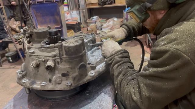 Сварка коробки ,,Scania” смотреть онлайн