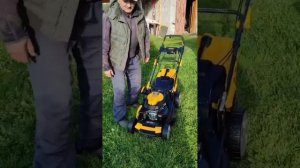 Бензиновая газонокосилка Denzel GLD-520SP (Видео Отзыв от кли