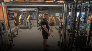 Тяга к подбородку в кроссовере, техника выполнения уп?