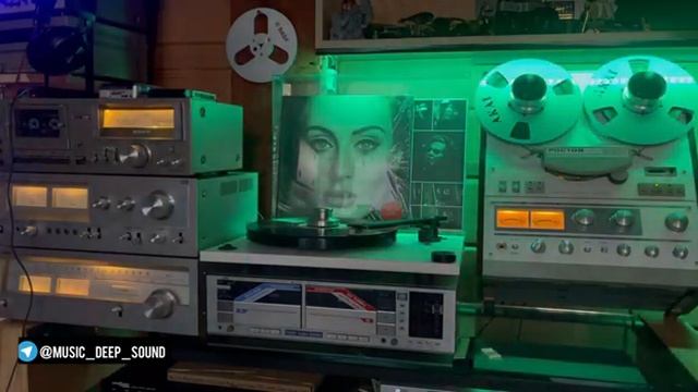 Адель с винила - супер голос и вокальные данные!