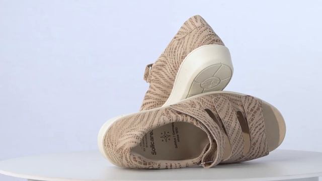 Туфли женские летние Solidus Happy (SolicareSoft) бежевые смотреть онлайн