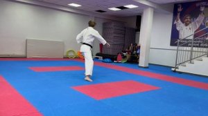 Ката ХЕЙАН ГОДАН для сдачи на второй синий пояс каратэ