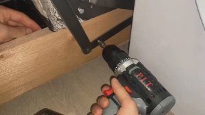 Откручивание и закручивание болтов шуруповёртом PIT PSR1