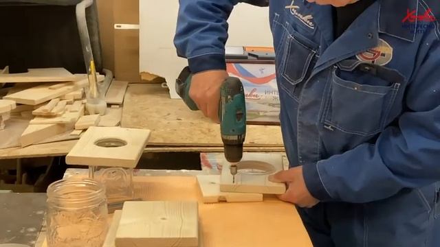 Подставка-ваза из дерева своими руками смотреть онлайн