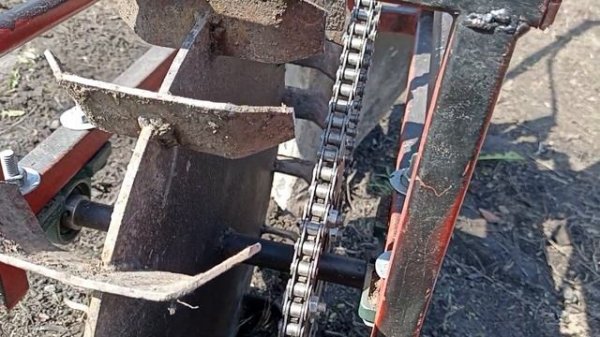 Мотоокучник с редуктором от мотобура