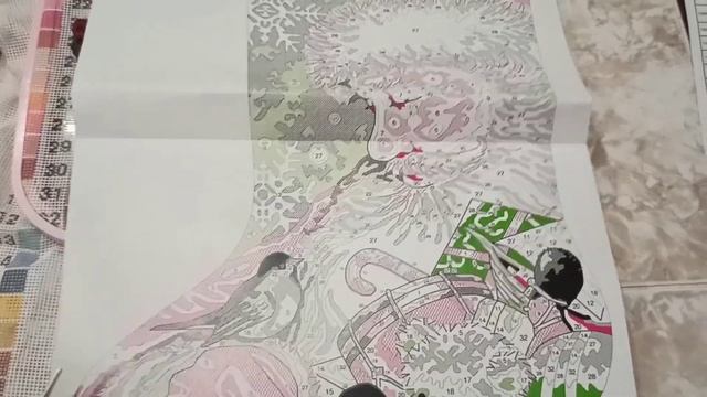 Первые впечатления - вышиваю гобеленовый сапожок  от Di