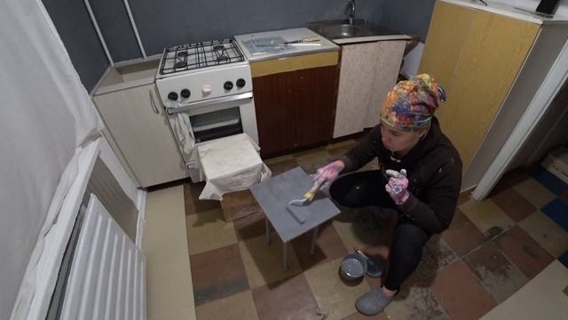 Как Перекрасить кухню, мебель, садовая мебель за копей смотреть онлайн