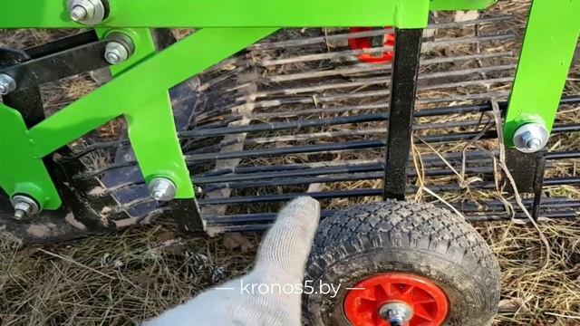 Обзор - Картофелекопалка вибрационно-грохотная Kerland 09H