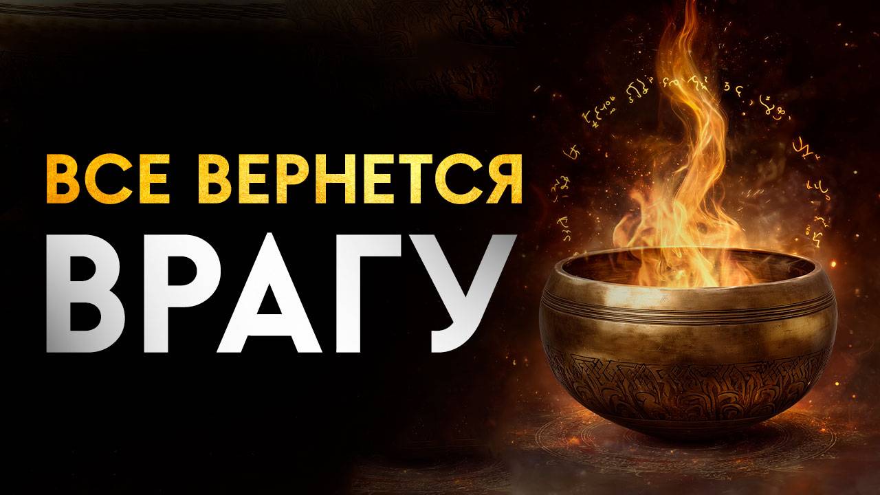 🔥Верни всё ЗЛО его ХОЗЯИНУ | Мощная ЧИСТКА с ОБРАТКОЙ | Медитация Очищение от Негатива смотреть онлайн