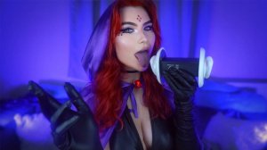 SacredXO ASMR Ворон медленно пожирает ваши уши - 100% чувствительность облизывания ушей ☾