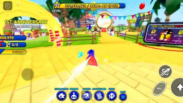 Накс из Sonic Prime уже в Sonic Speed Simulator!!?? смотреть онлайн
