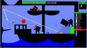 Гонка цветных шариков - пиратская трасса