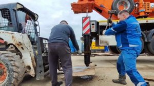 Замена гидроцилиндра опоры на автокране