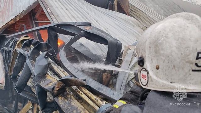 Пожар в Барнауле смотреть онлайн