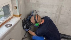 Штробление стен под электропроводку