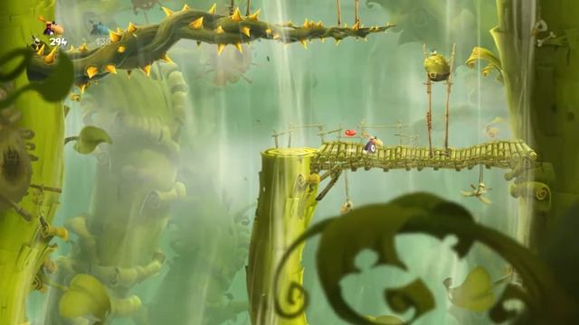 Rayman Legends #8 С ФИОЛЕТОВЫМ! история жабы!