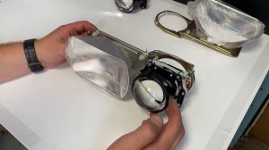Установил Bi Led линзы 3 дюйма Criline C3 в фары Киржач 2110 (ремонт фар)