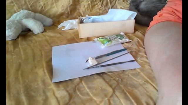 Создание авторской куклы ночная Кицунэ