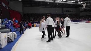 Александра Трусова и белая команда || второй день Кубк?