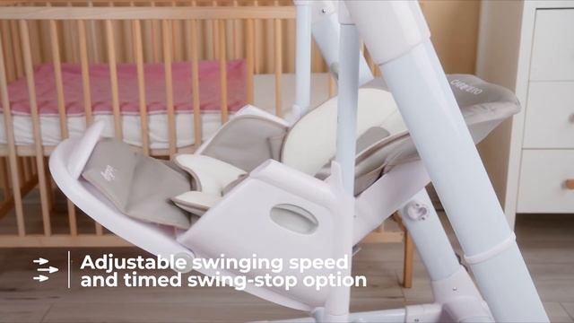 Столче За Хранене + Люлка Шезлонг Indigo Navy Caretero смотреть онлайн