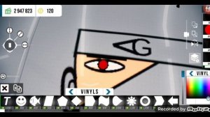 аниме винил на супру в кар паркинг