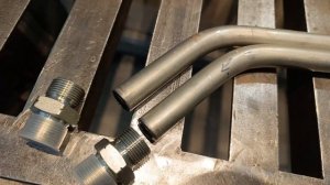 Сварка фитингов на трубках гидравлической системы вы?