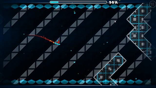 Облегченная Версия Sonic Wave #1 | Geometry Dash