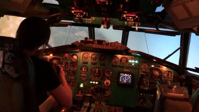 Тренажёр RUNWAY29, LFLJ на Ту-154М