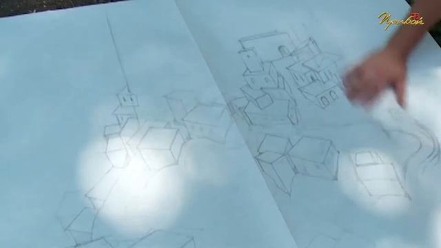 Украшение пеньков